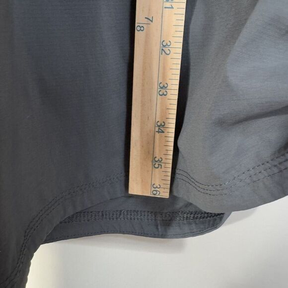 Indygena Activewear Dress Women's Medium V-Neck Upf 50+ Grey Sleeveles - Picture 8 of 11